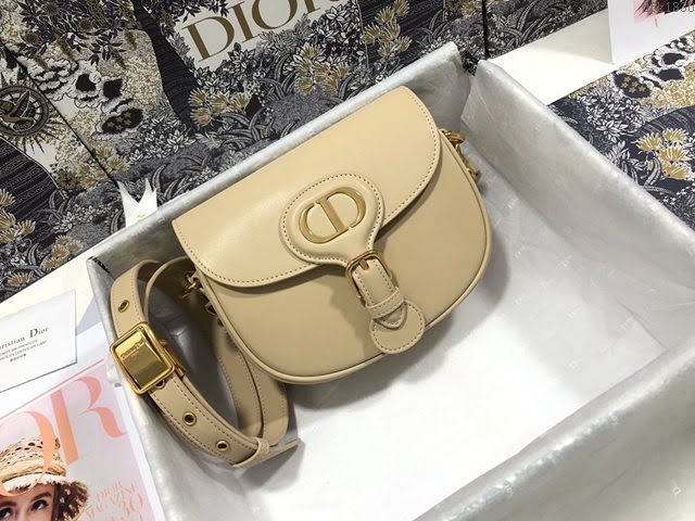 Dior女包 迪奧Bobby小號平紋牛皮手袋 Dior肩背斜挎包  dfk1830