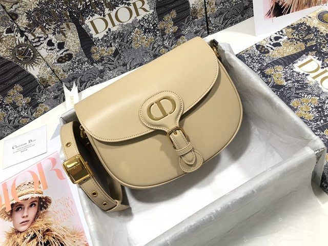 Dior女包 迪奧Bobby中號平紋牛皮手袋 Dior肩背斜挎包  dfk1831
