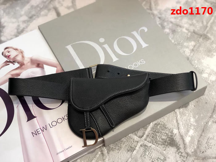 DIOR迪奧 時尚潮流 馬鞍小腰包  zdo1170