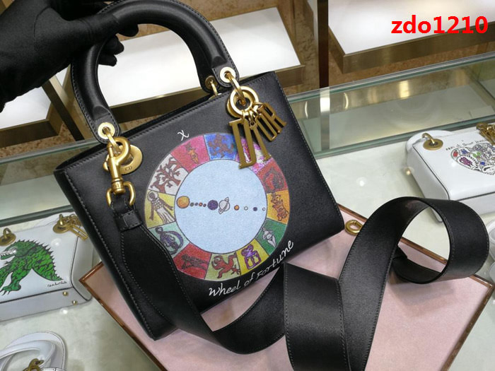 DIOR迪奧 經典之作 2018新款 塔羅牌 手提斜挎包  zdo1210