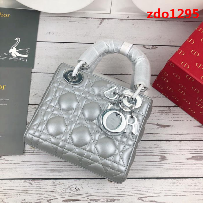 DIOR迪奧 原單系列Dior Mini戴妃新升級 全新鏈條款 手提斜挎包  zdo1295