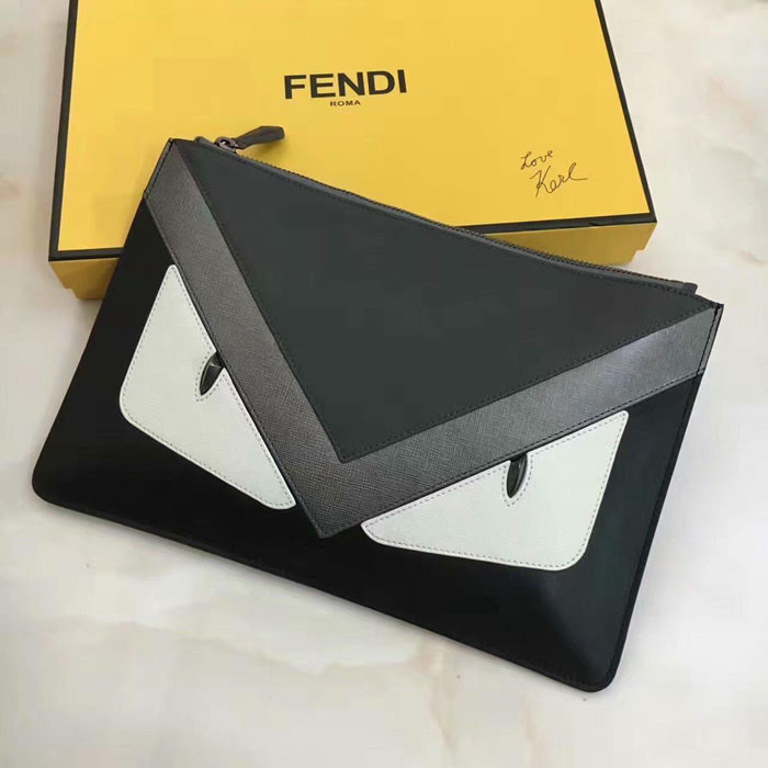 FENDI芬迪 小怪獸 時尚手拿包  fd1105