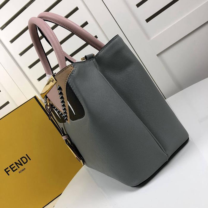 FENDI芬迪 PETITE 2JOURS精美小牛皮托特包 雙提手包  fd1377