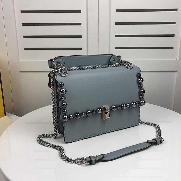 FENDI芬迪 大號 Fendi 2018 秋冬新款 Kani翻蓋式手袋 可斜背亦可手提 088  fd1458