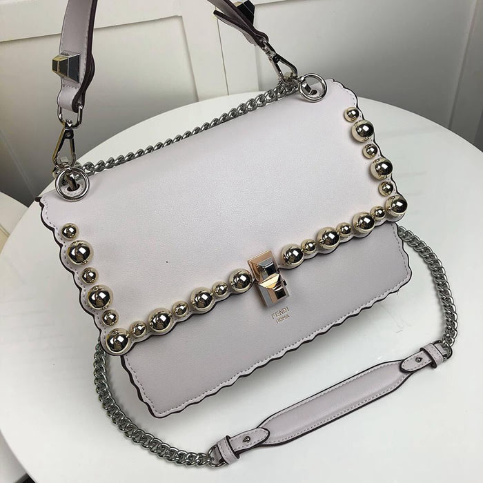 FENDI芬迪 大號 Fendi 2018 秋冬新款 Kani翻蓋式手袋 可斜背亦可手提 088  fd1459
