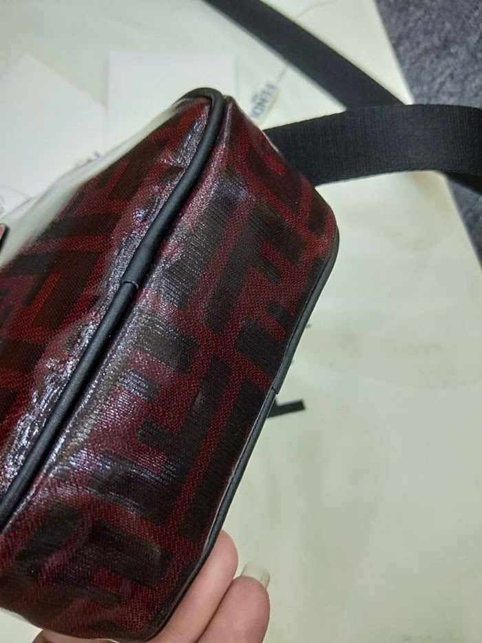 FENDI芬迪 發佈會走秀獨家最新款 火爆全球雙FF 斜挎小包  fd1561