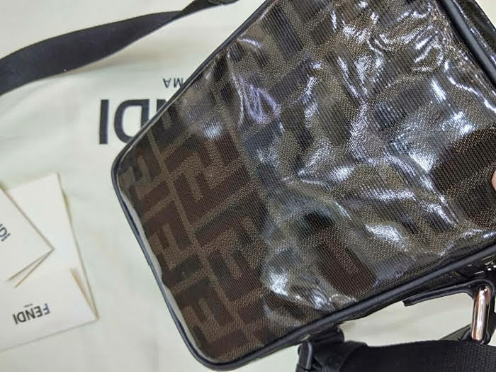 FENDI芬迪 發佈會走秀獨家最新款 火爆全球雙FF 斜挎小包  fd1562