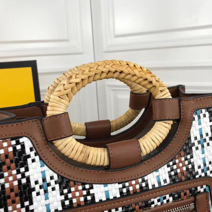 FENDI芬迪 FENDI KAN I F手工編織系列 手提 斜挎雙用 8831  fd1647