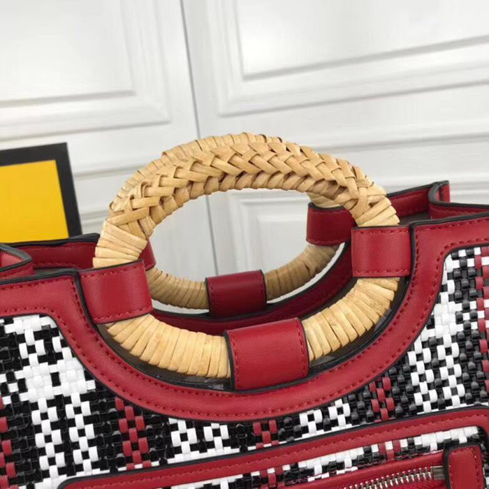 FENDI芬迪 FENDI KAN I F手工編織系列 手提 斜挎雙用 8831  fd1649