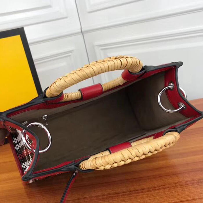 FENDI芬迪 FENDI KAN I F手工編織系列 手提 斜挎雙用 8831  fd1649