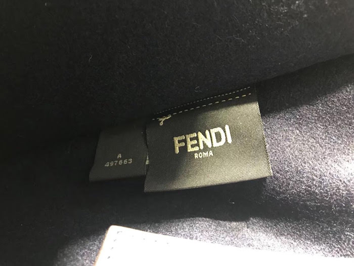 FENDI芬迪 原單頭層牛皮配FENDI專用面料 升級版購物袋 內設拉鏈口袋錢包 6029  fd1683
