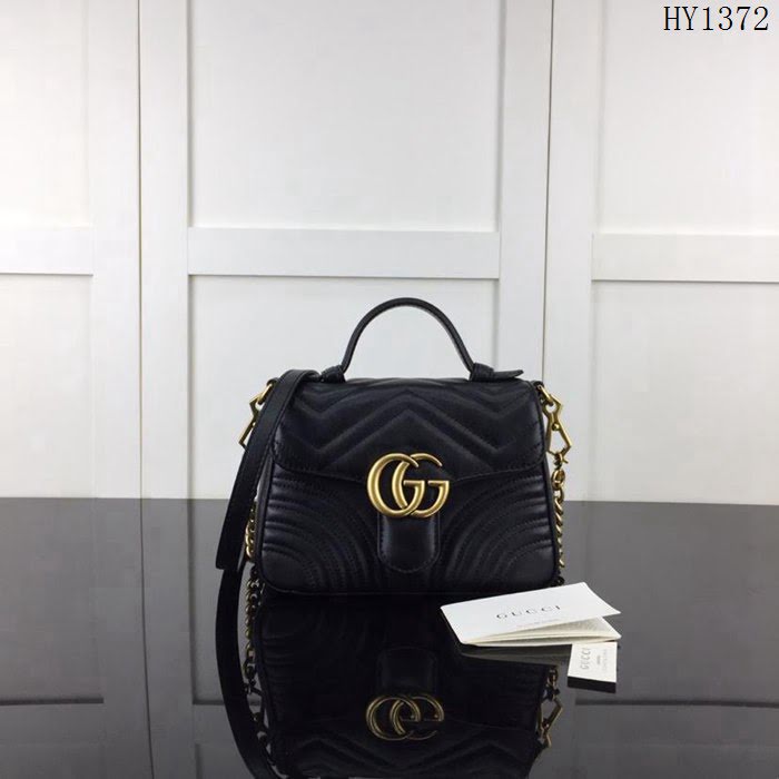 GUCCI古馳 新款 專櫃品質 原單 547260 克色 鏈條 手提 單肩 斜挎包HY1372