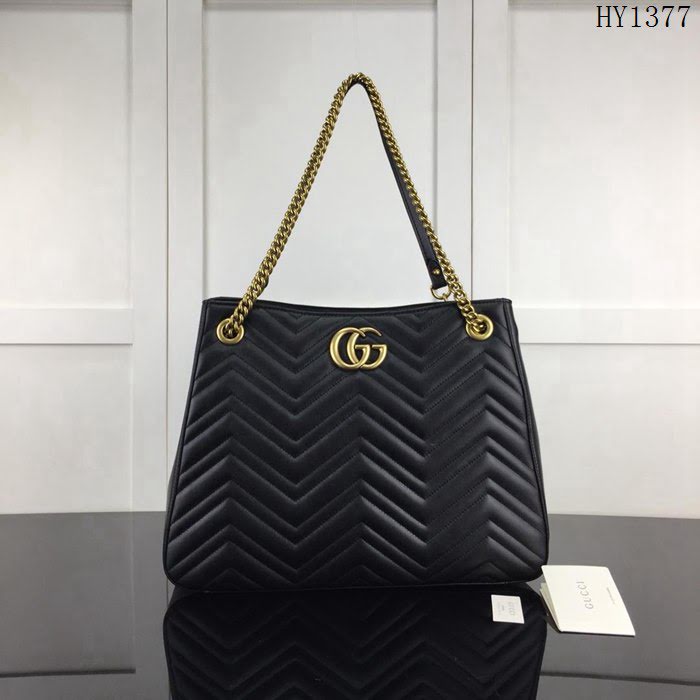 GUCCI古馳 新款 專櫃品質 原單 453569 克色 鏈條肩背包HY1377