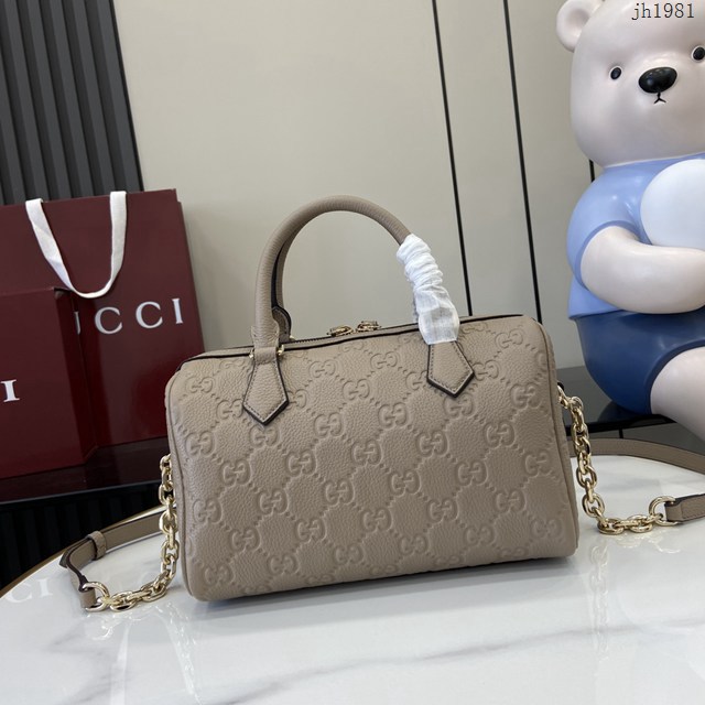 Gucci專櫃古馳最新款Emblem系列小號手提包 jh1981型號：815255