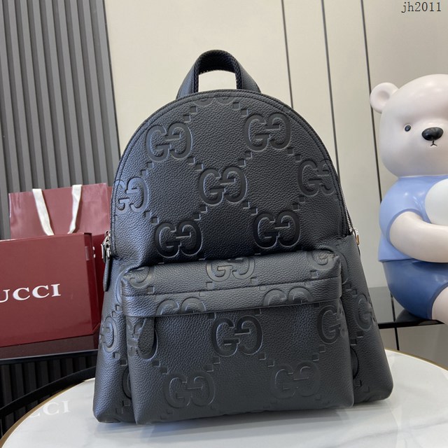 Gucci專櫃古馳最新款2025早春系列粒面雙肩背包 jh2011型號：819065