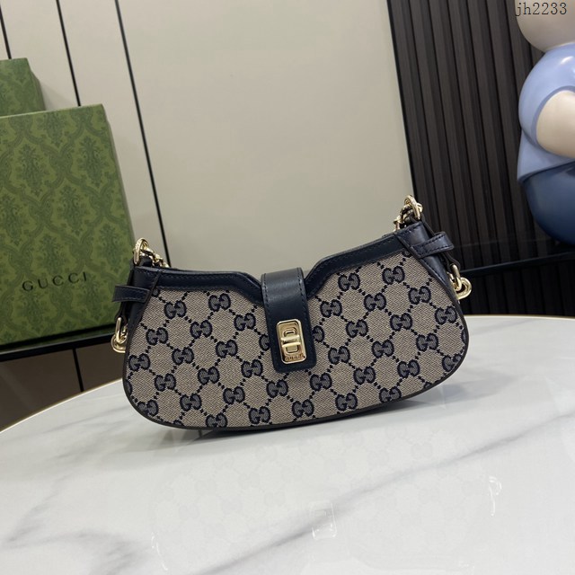 Gucci專櫃古馳最新款Moon Side系列迷你肩背包 jh2233型號：786015