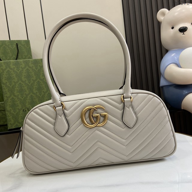 Gucci專櫃古馳最新款MARMONT中號手提包頂柄包 jh2272型號：795218