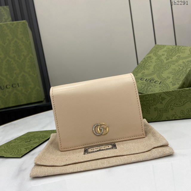 Gucci專櫃古馳最新款Marmont系列卡包零錢包卡夾 jh2291型號：790055