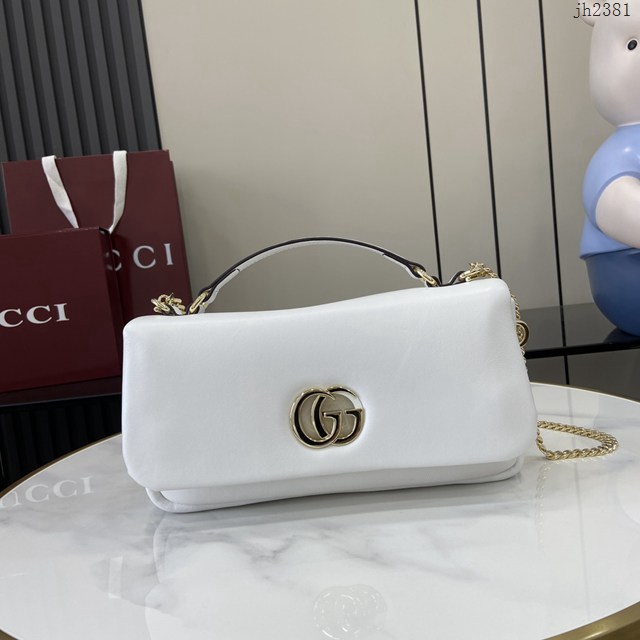 Gucci專櫃古馳最新款Milano系列小號手提包鏈條女包 jh2381型號：806016