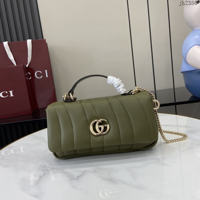 Gucci專櫃古馳最新款Milano系列迷你肩背包女士手提包 jh2386型號：806017
