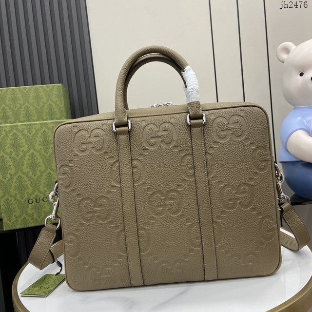 Gucci專櫃古馳最新款超級雙G公事包男士手提公事包 jh2476型號：792264
