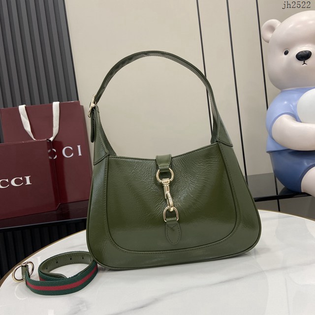 Gucci專櫃古馳最新款Jackie系列小號肩背包腋下包 jh2522型號：782849