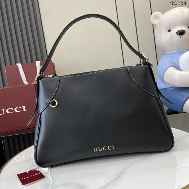 Gucci專櫃古馳最新款Emblem系列中號肩背包斜挎女包 jh2754型號：815217