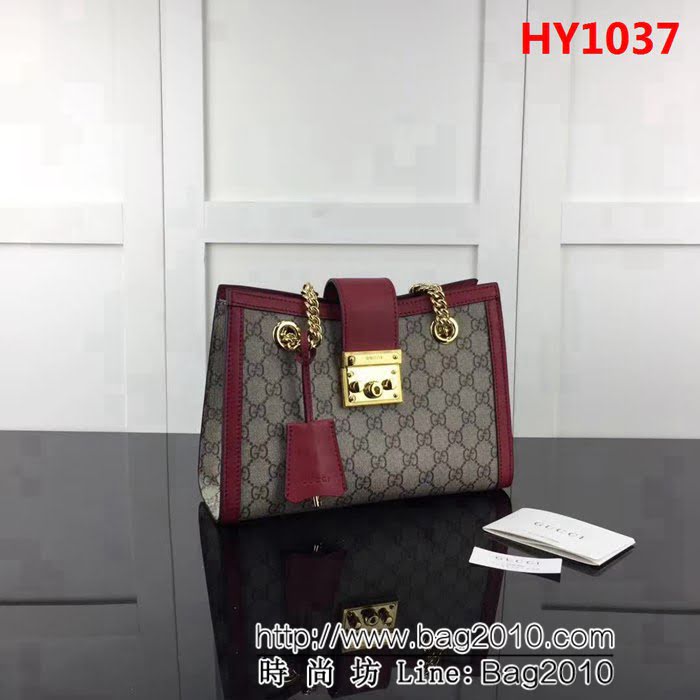 GUCCI古馳原單 新款專櫃品質原單貨實物實拍雙鏈條包498156 HY1037