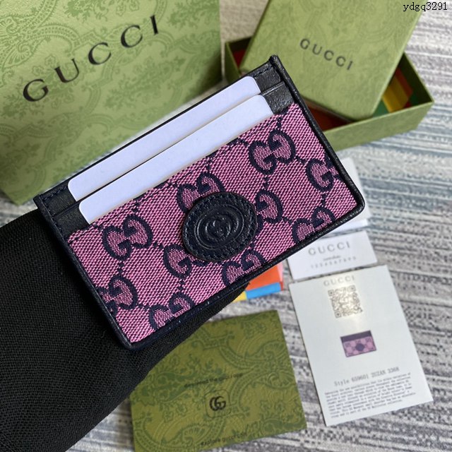 Gucci新款卡包 古馳GG Marmont系列名片夾 Gucci卡片夾 659601  ydg3291