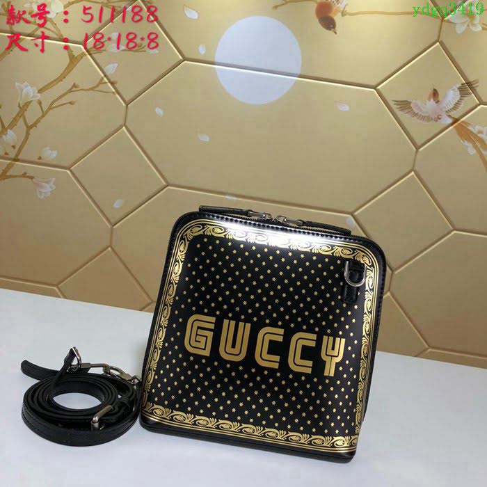 GUCCI古馳 2019新款 專櫃品質 511188 進口牛皮 Gucci女包 古馳斜挎包  ydgq3419