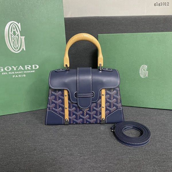 Goyard包 戈雅新款Sagon Mini手提女包 Goyard單肩斜跨女包  glg1012