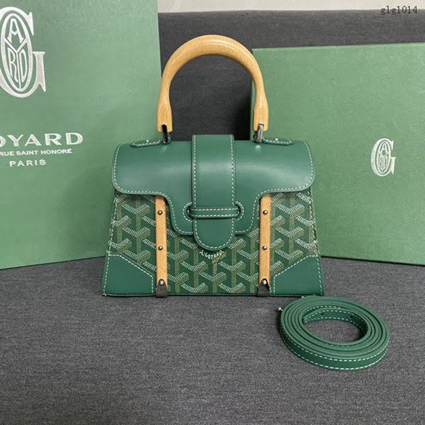 Goyard包 戈雅新款Sagon Mini手提女包 Goyard單肩斜跨女包  glg1014