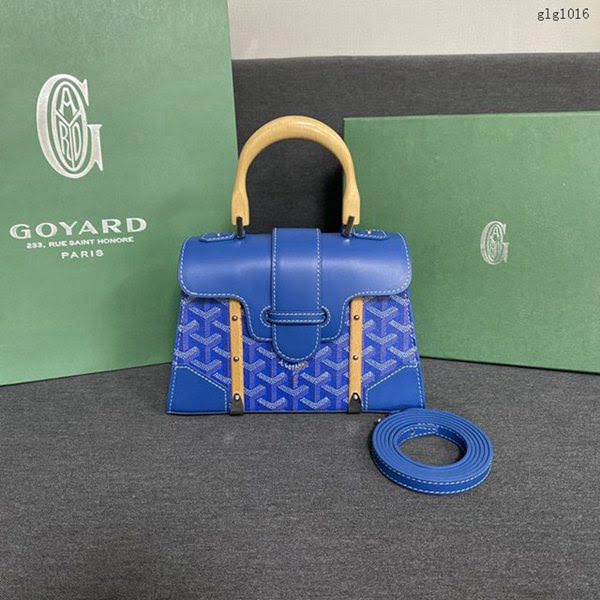 Goyard包 戈雅新款Sagon Mini手提女包 Goyard單肩斜跨女包  glg1016