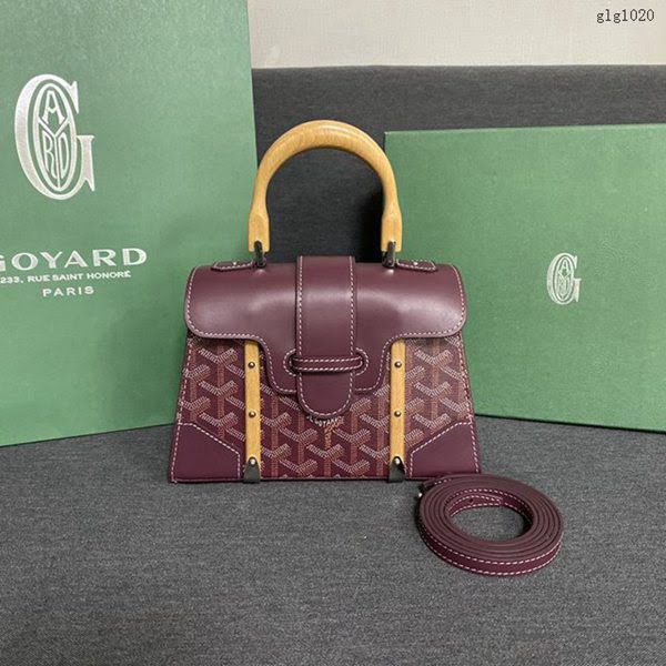 Goyard包 戈雅新款Sagon Mini手提女包 Goyard單肩斜跨女包  glg1020