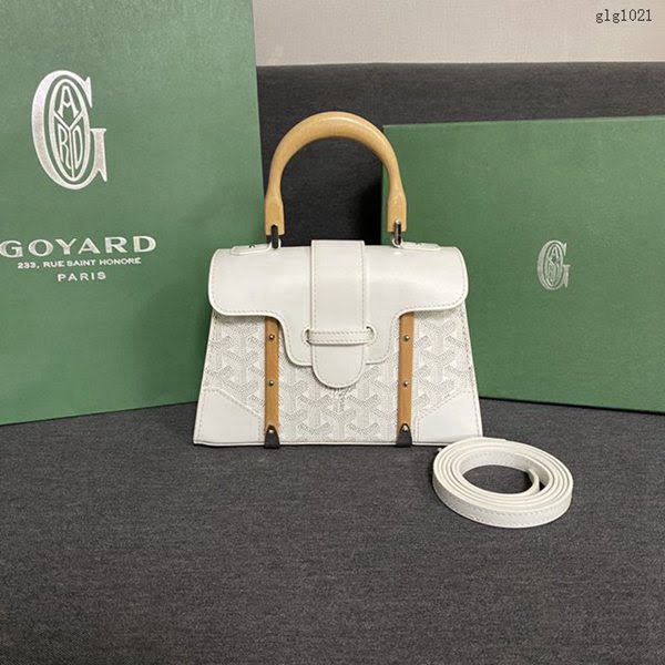 Goyard包 戈雅新款Sagon Mini手提女包 Goyard單肩斜跨女包  glg1021