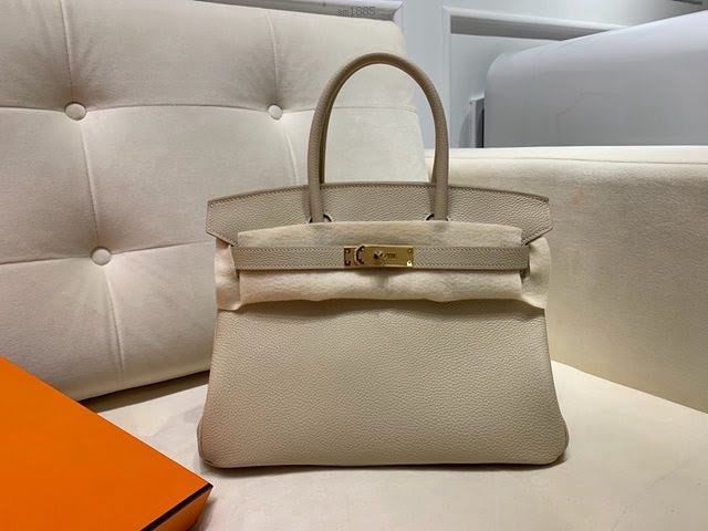 Hermes女包 愛馬仕Birkin Hermes鉑金包 togo小牛皮 半手工蠟線縫製 Hermes手提女包  am1885