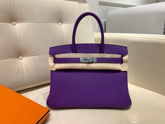 Hermes女包 愛馬仕Birkin Hermes鉑金包 togo小牛皮 半手工蠟線縫製 Hermes手提女包  am1887