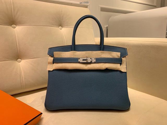 Hermes女包 愛馬仕Birkin Hermes鉑金包 togo小牛皮 半手工蠟線縫製 Hermes手提女包  am1888