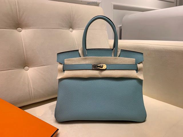 Hermes女包 愛馬仕Birkin Hermes鉑金包 togo小牛皮 半手工蠟線縫製 Hermes手提女包  am1889