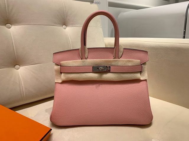 Hermes女包 愛馬仕Birkin Hermes鉑金包 togo小牛皮 半手工蠟線縫製 Hermes手提女包  am1890