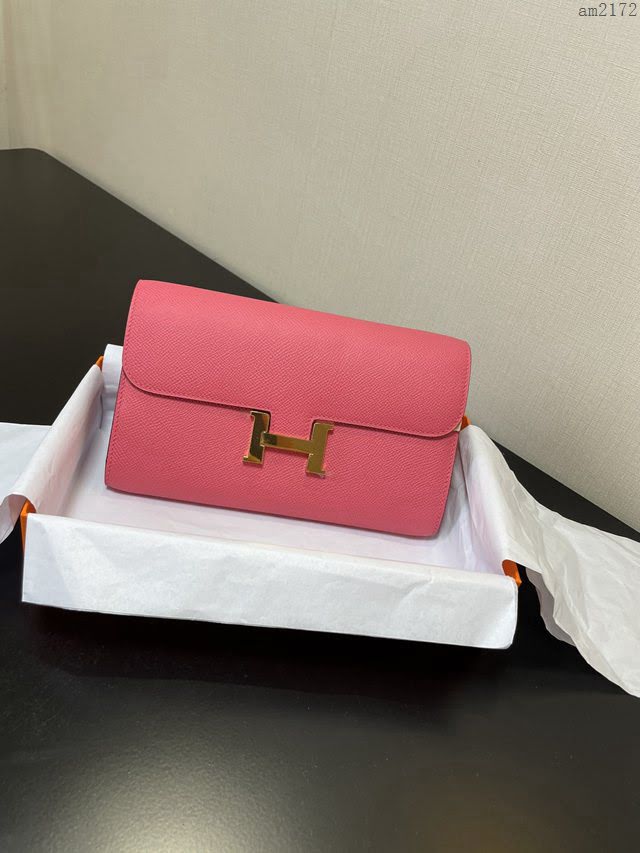 Constance小挎包 to go斜挎包 epsom皮 唇膏粉金扣 康康斜挎女包  am2172