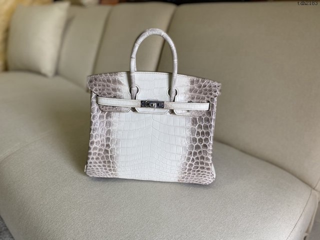 Hermes女包 愛馬仕Birkin himalaya喜馬拉雅 Hermes鉑金手提女包  tdh2183