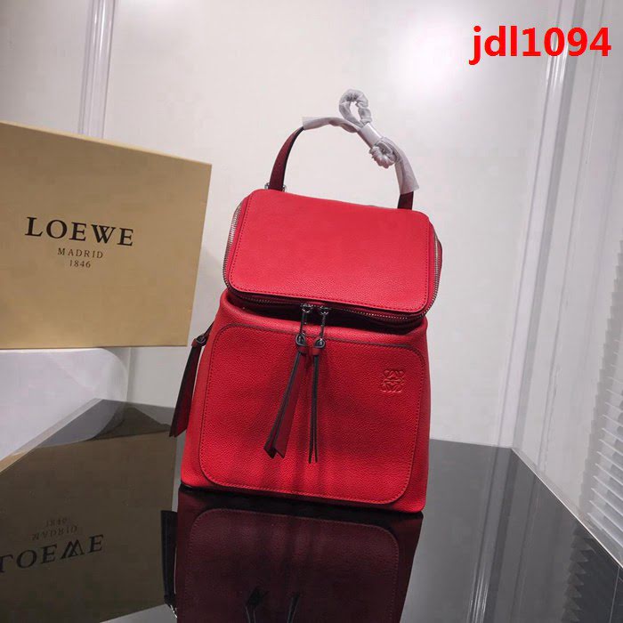 LOEWE羅意威 18秋冬新款 Goya small backpack 系列 新款雙肩背包  jdl1094