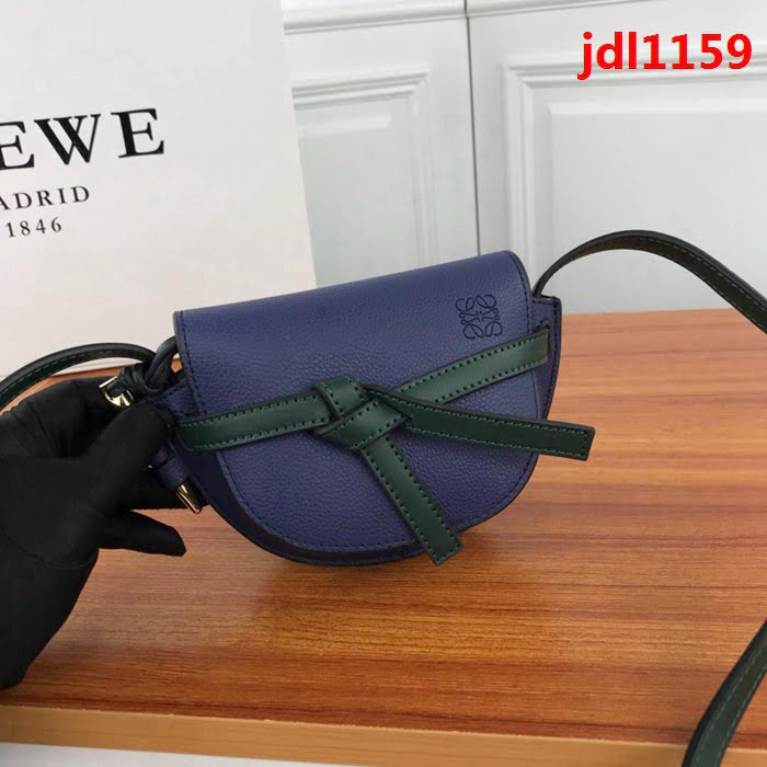 LOEWE羅意威 爆款迷你Gate手袋 馬術風格 繩結帶斜挎包 10182  jdl1159