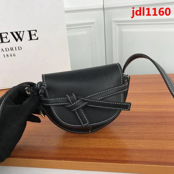 LOEWE羅意威 爆款迷你Gate手袋 馬術風格 繩結帶斜挎包 10182  jdl1160