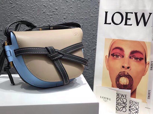 LOEWE包包 羅意威小號Gate手袋 LOEWE馬鞍包 10183  tcl1225