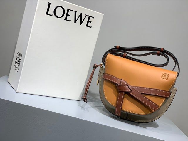 LOEWE包包 羅意威小號Gate馬鞍包 羅意威小挎包 10183  tcl1256