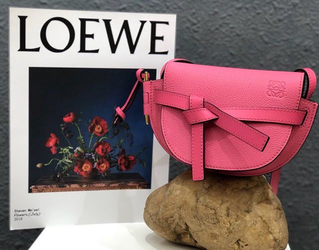 LOEWE爆款包包 羅意威mini Gate手袋馬鞍包 羅意威斜挎包 10182  tcl1324