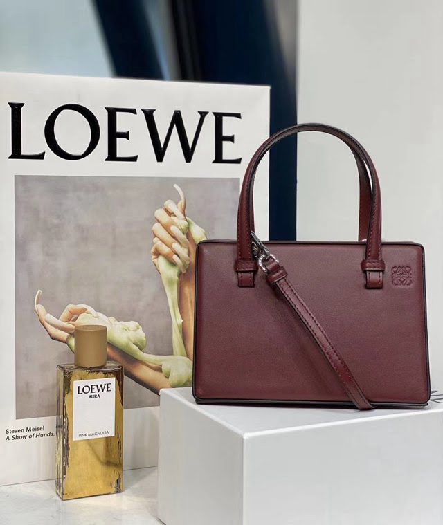 LOEWE包包 羅意威小號postal手袋 羅意威手提單肩斜挎包 10162  tcl1371