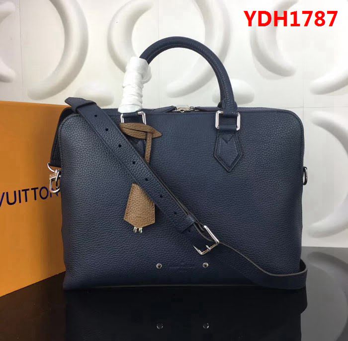 路易威登LV頂級原單 M53490 Armand小號公事包 Taurillon小公牛皮 牛皮飾邊 YDH1787